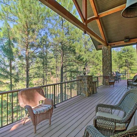 Luxe Heber Cabin With Deck, Near National Forests! Villa Exterior photo