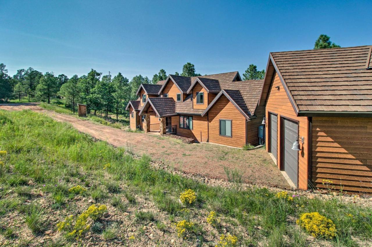 Luxe Heber Cabin With Deck, Near National Forests! Villa Exterior photo