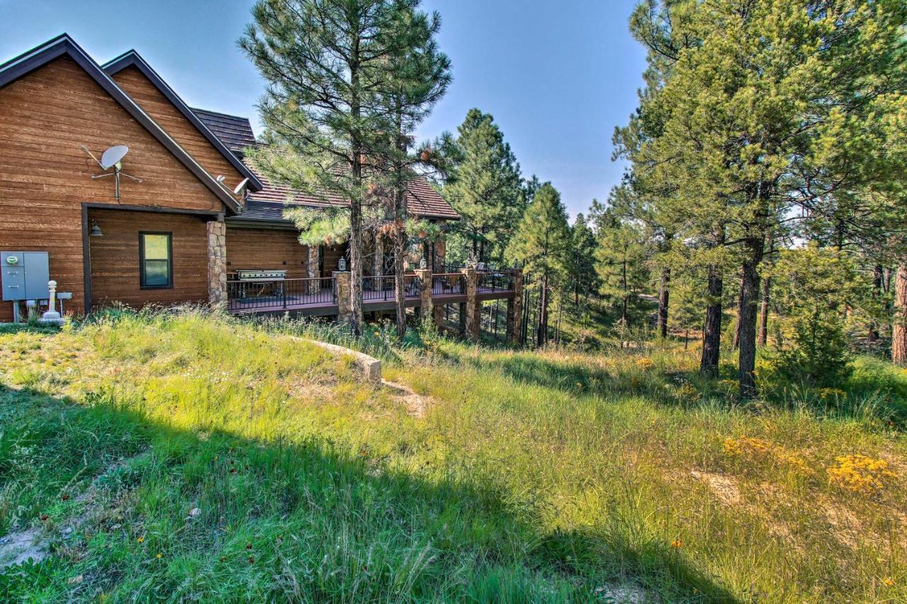 Luxe Heber Cabin With Deck, Near National Forests! Villa Exterior photo