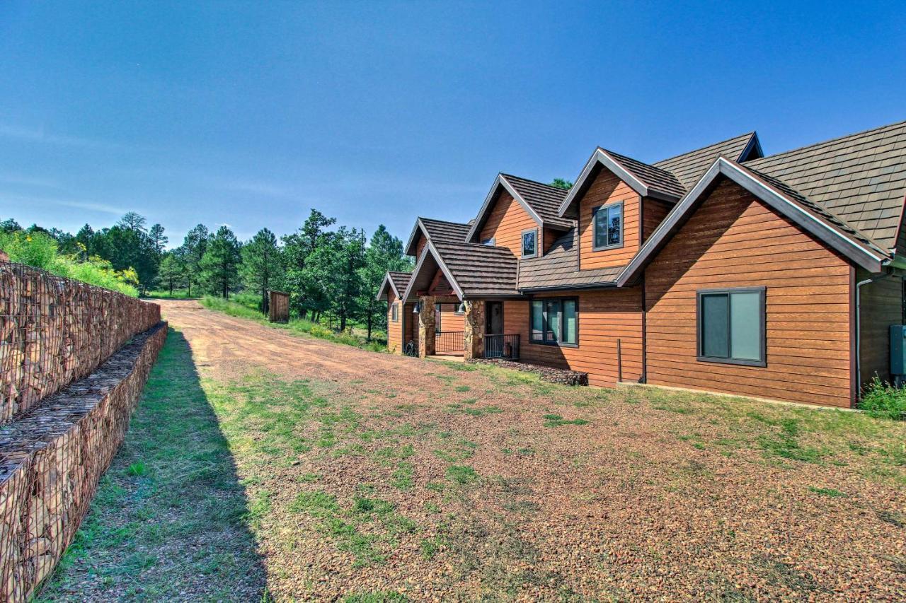 Luxe Heber Cabin With Deck, Near National Forests! Villa Exterior photo